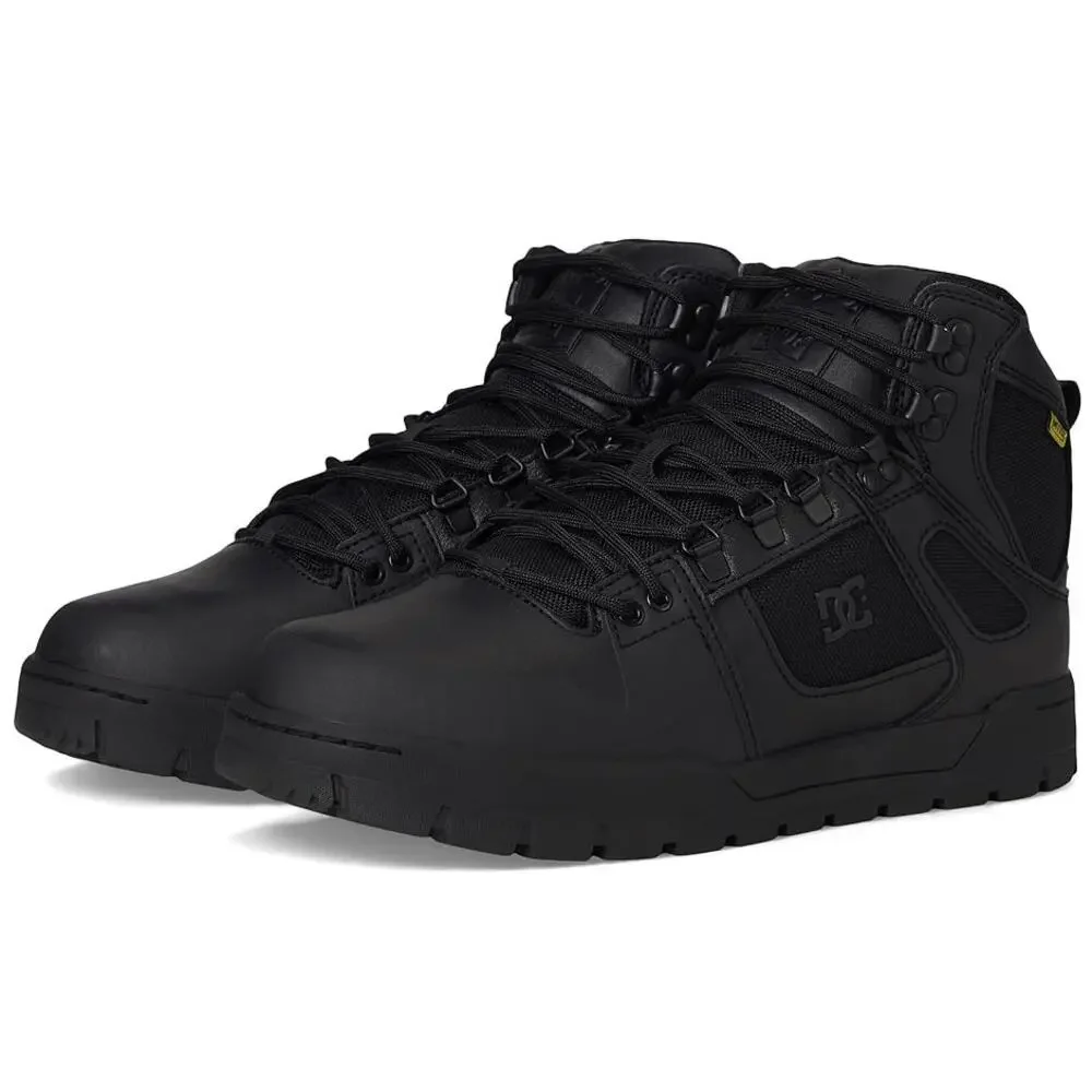 DC Shoes Men’s Anvil High-Top Work Boot — Black